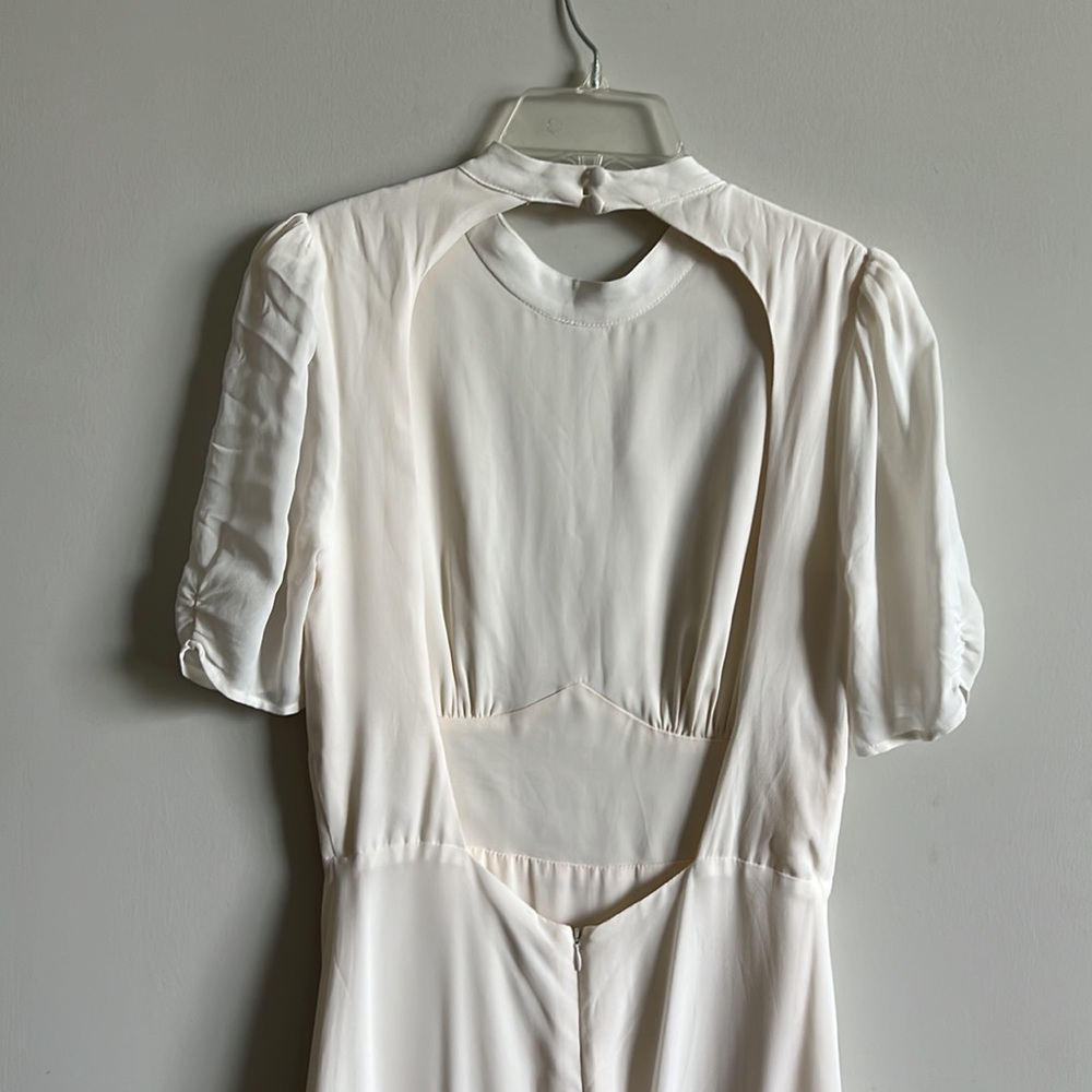 NWT Reformation Dusk Dress Ivory - Picture 15 of 16